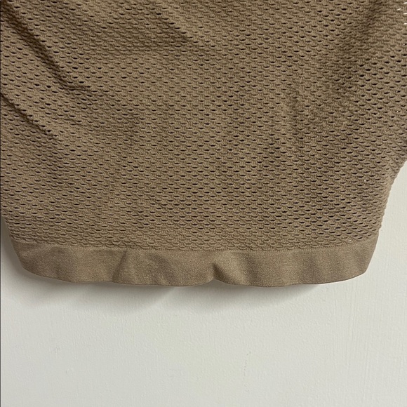 House of CB Beige Mesh Crop Top - Picture 4 of 7